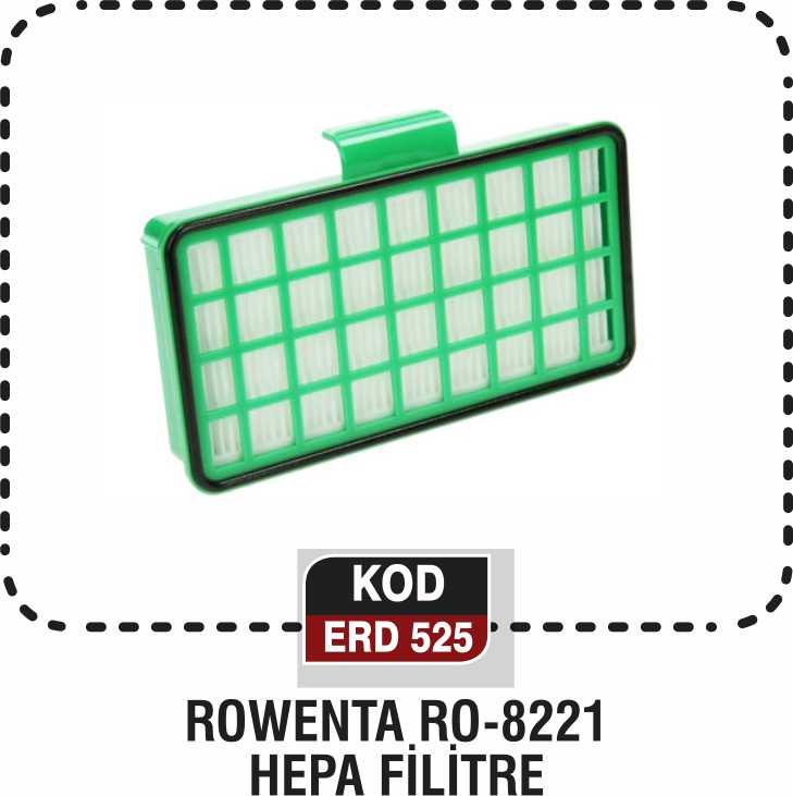 ROWENTA RO-8221 HEPA FİLTRE ERD 525